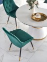 VEGAS table, top - white, leg - white / gold