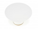 VEGAS table, top - white, leg - white / gold