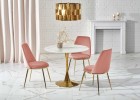 CASEMIRO table, top - white marble, leg - gold