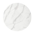 CASEMIRO table, top - white marble, leg - gold
