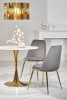 CASEMIRO table, top - white marble, leg - gold