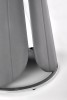 REMIGIO table top: white marble, leg: gray