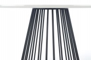 ADDOKA - 110 CM - RUNT MATBORD VIT MARMOR