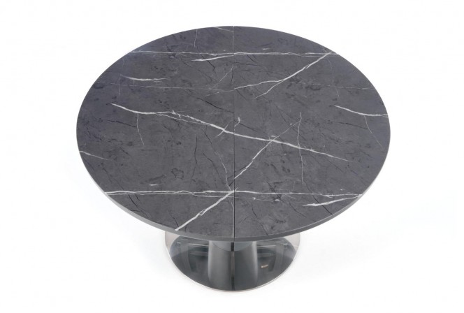 RICARDO gray marble extending table 2