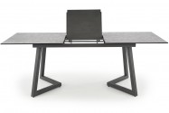 TIZI - 160-210 CM - FÖRLÄNGNINGSBART MATBORD LJUSGRÅ OCH MÖRKGRÅ