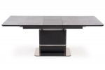 MARTINI - 160-200 CM - FÖRLÄNGNINGSBART MATBORD SVART OCH MÖRKGRÅ