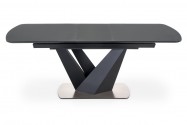 PATRIO - 160-200 CM - FÖRLÄNGNINGBART MATBORD I SVART