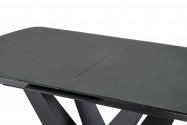 PATRIO - 160-200 CM - FÖRLÄNGNINGBART MATBORD I SVART