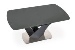 PATRIO - 160-200 CM - FÖRLÄNGNINGBART MATBORD I SVART