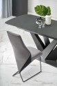 PATRIO - 160-200 CM - FÖRLÄNGNINGBART MATBORD I SVART