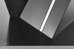 SALVADOR extendable table top - dark gray, legs - dark gray