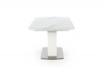 BLANCO extending table top - white marble / white, leg - white
