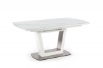 BLANCO extending table top - white marble / white, leg - white