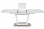BLANCO extending table top - white marble / white, leg - white