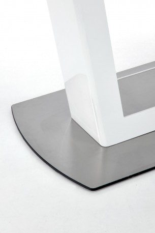 BLANCO extending table top - white marble / white, leg - white