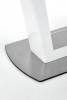 BLANCO extending table top - white marble / white, leg - white