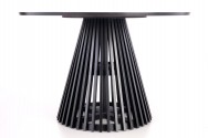 MIYAKI table top - natural oak, leg - black