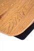 DIAMOND extendable table, top - golden oak, leg - golden oak
