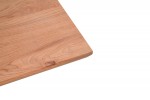 URBANO extendable table, top - golden oak, leg - black / golden oak