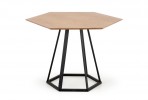 HERMAN table top - natural, leg - black