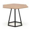HERMAN table top - natural, leg - black