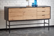 MURANO KM-1 chest of drawers artisan oak / black