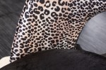 Design chair Boutique black leopard