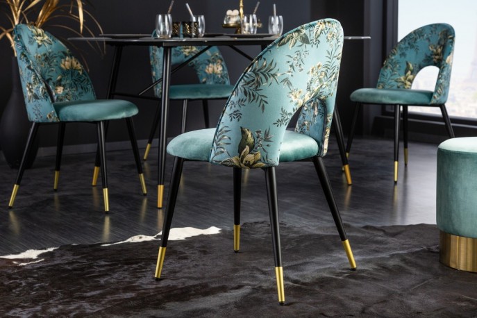 Design chair Boutique turquoise