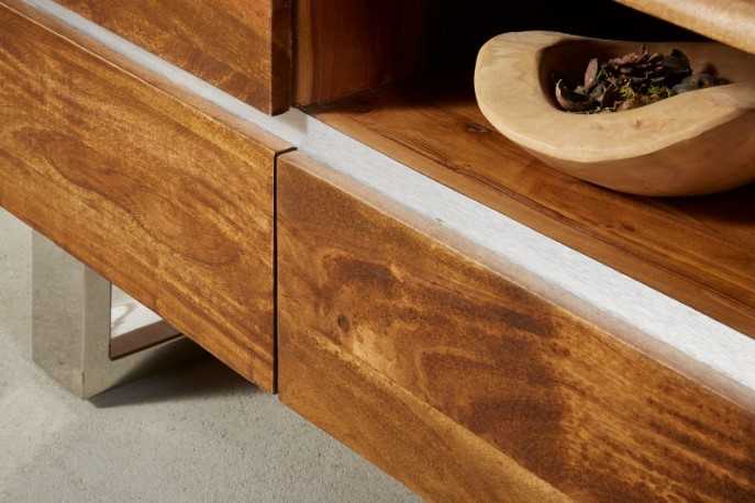 DJINGIS - 160cm TV-bänk i trä