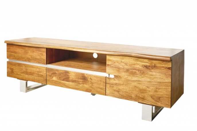 DJINGIS - 160cm TV-bänk i trä