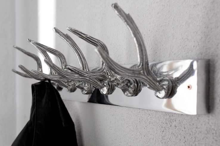 Wandgarderobe Deer 50cm silber