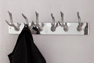 Wandgarderobe Deer 50cm silber