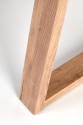 GABRIEL - skrivbord antracit/wotan-ek