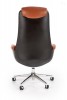 CALVANO dark brown / light brown office armchair