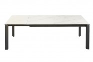 Extendable dining table X7 180-240cm white marble