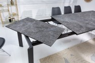 Extendable dining table X7 180-240cm marble look