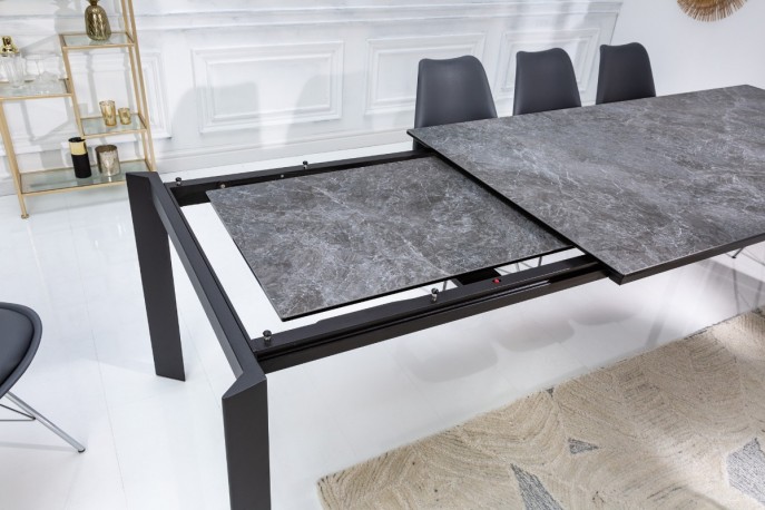 Extendable dining table X7 180-240cm marble look