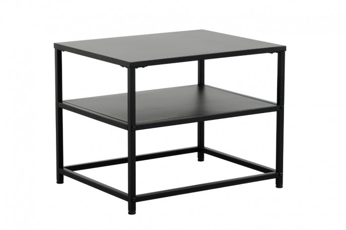 ALEXIS - 50 cm sidobord i svart