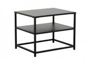ALEXIS - 50 cm sidobord i svart