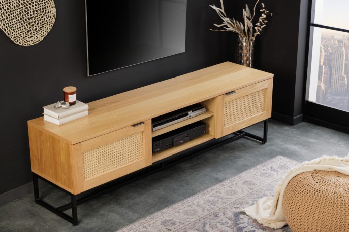 TV lowboard 160 cm Viennese mesh