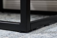 CLEOPATRA - 45 cm sidobord i vitt marmorutseende