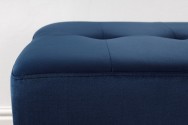 MIMI - 95 cm sittbänk i blå sammet