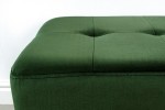 MIMI - 95 cm sittbänk i mörkgrön sammet