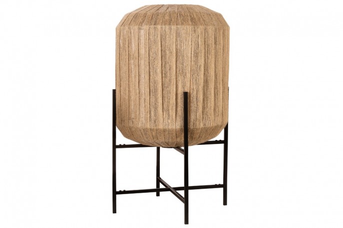 Table lamp Pure nature 28cm natural rattan