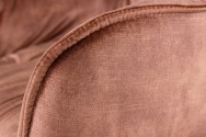 IZZA - 51 cm barstol i brun sammet