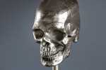 NIUM - 56 cm bordslampa i svart/silver