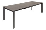 Elisabeth - 180-240 cm förlängningsbart matbord i antracit