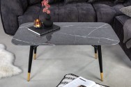 GLIMM - 110 cm soffbord i antracit/marmorutseende