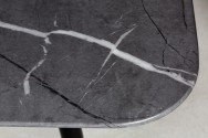 GLIMM - 110 cm soffbord i antracit/marmorutseende