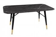 GLIMM - 110 cm soffbord i antracit/marmorutseende